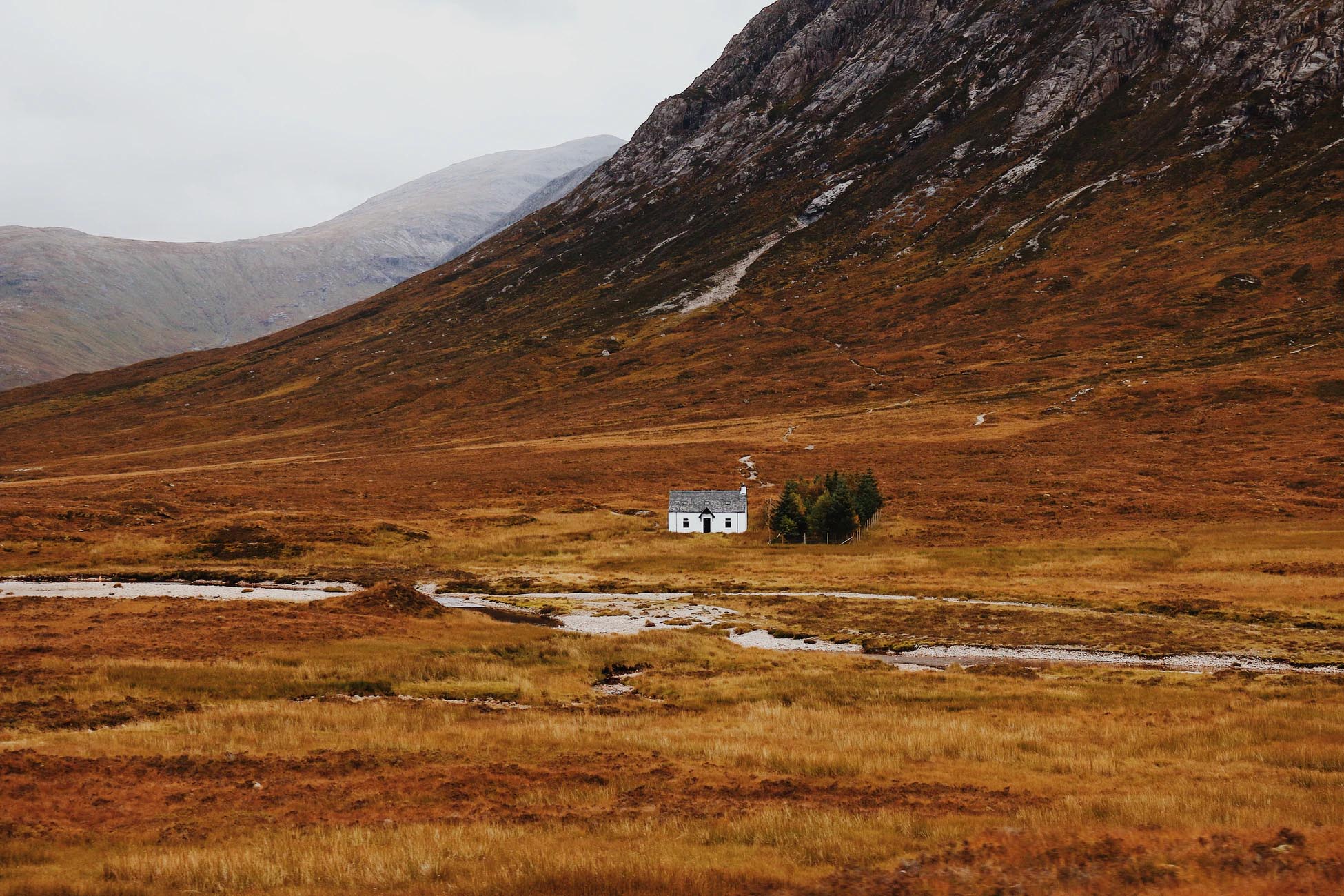 Bothy in a Scottish Field